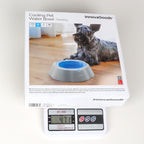 Cooling and refreshing dog and cat bowls for summer, a hot-selling export item, portable pet bowls for cats and dogs.