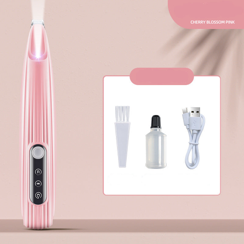 Multifunctional cat scissors, dog nail clippers, pet beginner LED light nail trimmer, nail file, bloodline detector