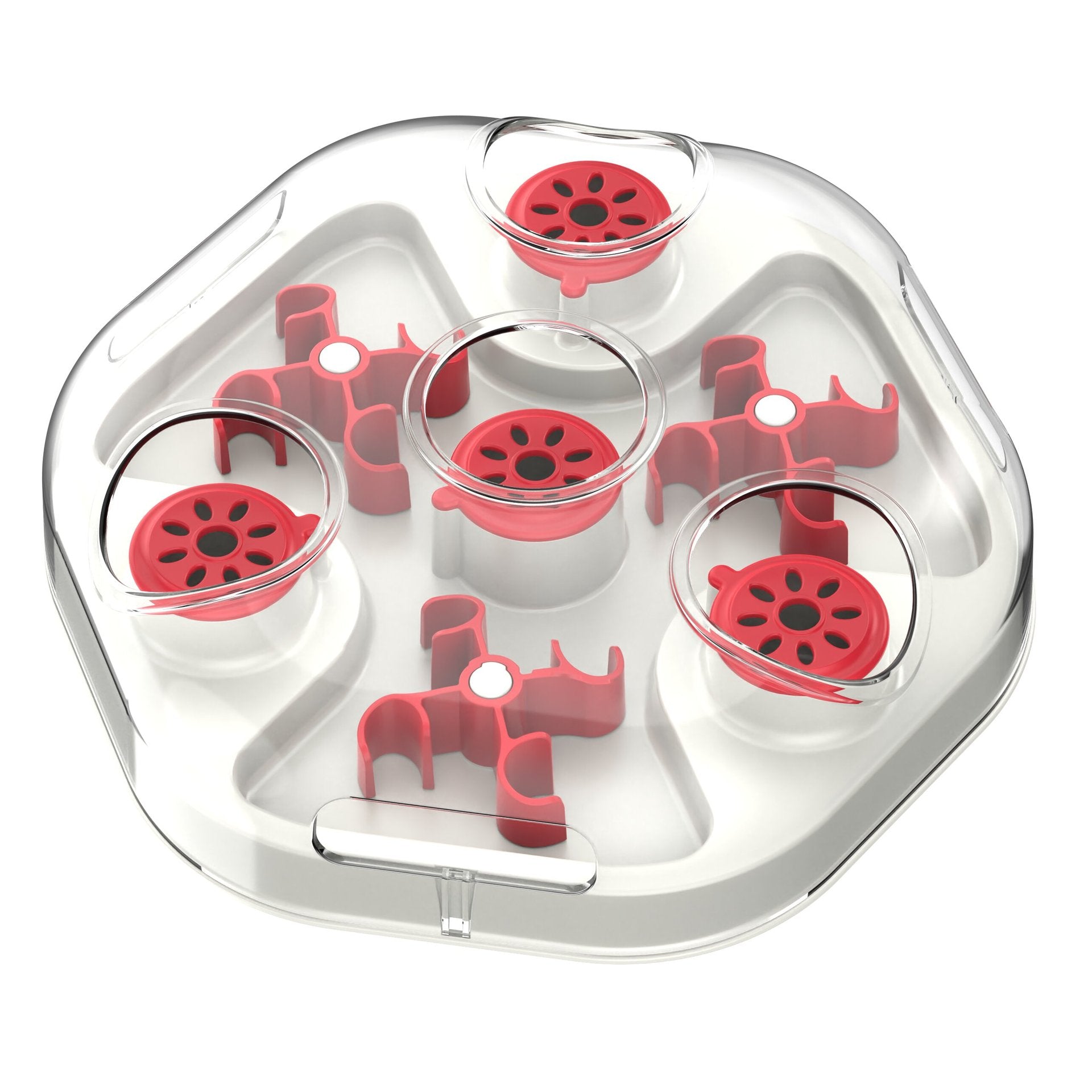 Popular pet feeder, Amazon dog toy, educational, push-button food dispenser, wholesale slow food bowl.